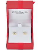 Diamond Bezel Stud Earrings (1/4 Ct. T.w.)