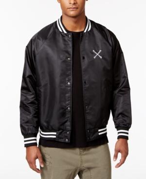 Jaywalker Men's Embroidered Varsity Jacket, Only At Macy's