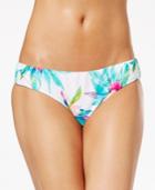 Raisins Tropical-print Cheeky Bikini Bottoms Women's Swimsuit