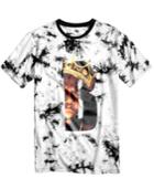 Hypnotize Men's Biggie Crown Tie-dye Graphic-print T-shirt