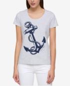 Tommy Hilfiger Anchor-graphic T-shirt, Only At Macy's