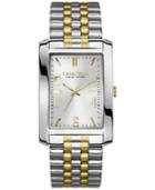 Caravelle New York By Bulova Men's Two-tone Stainless Steel Bracelet Watch 44x30mm 45a123