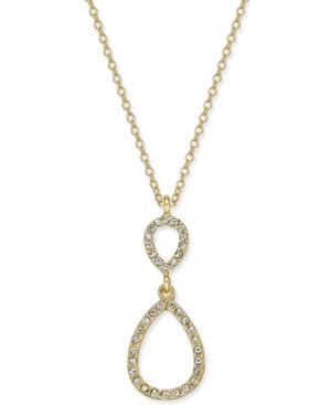 Inc International Concepts Pave Teardrop Pendant Necklace, Only At Macy's