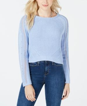 Freshman Juniors' Cropped Sweater