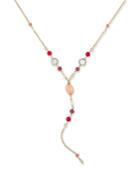 Inc International Concepts Gold-tone Multi-bead Lariat Necklace, Only At Macy's
