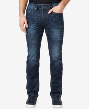 Buffalo David Bitton Men's Six-x Slim-straight-fit Stretch Dark Wash Jeans