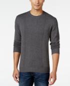 Alfani Men's Regular Fit Texture Sweater, Only At Macy's
