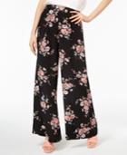 Jill Jill Stuart Floral-print Wide-leg Pants, Created For Macy's