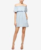 Sanctuary Misha Off-the-shoulder Flounce Dress