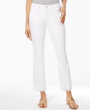 Nydj Billie Tummy Control Embroidered Ankle Bootcut Jeans