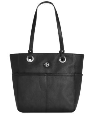 Giani Bernini Pebble Leather Tote, Created For Macy's