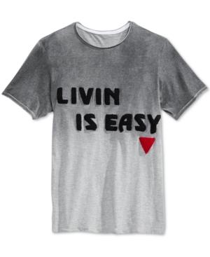Guess Men's Troy Ombre Embroidered T-shirt