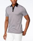 Alfani Black Men's Davis Geometric-print Polo, Only At Macy's