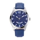 Men's Esq083 Stainless Steel Watch, Blue Dial, Date Window