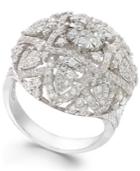 Bouquet By Effy Diamond Ring In 14k White Gold (1-5/8 Ct. T.w.)