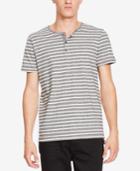 Kenneth Cole New York Men's Marled Striped Henley