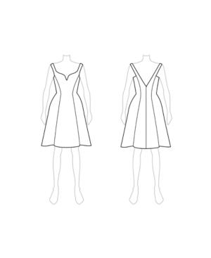 Customize: Switch To Knee Length A-line - Fame And Partners Knee-length A-line Dress