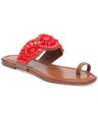 Jessica Simpson Razzel Toe-ring Embellished Flat Sandals Women's Shoes