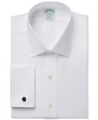 Brooks Brothers Extra-slim Fit Non-iron White Solid French Cuff Dress Shirt