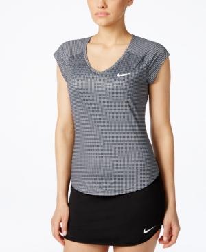 Nike Pure Dri-fit Printed Tennis Top