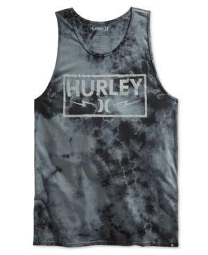 Hurley Men's Graphic-print Tie-dyed Tank