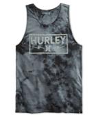 Hurley Men's Graphic-print Tie-dyed Tank