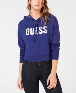 Guess Metallic Logo Hoodie