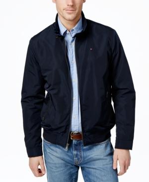 Tommy Hilfiger Men's Lightweight Full-zip Stand-collar Jacket