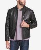 Marc New York Men's Leather Moto Jacket