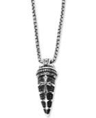 Scott Kay Men's Horn & Cross 26 Pendant Necklace In Sterling Silver