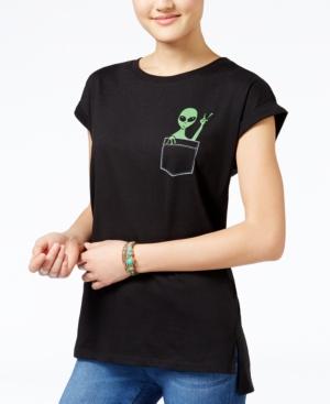 2-kuhl Juniors' Alien Graphic T-shirt