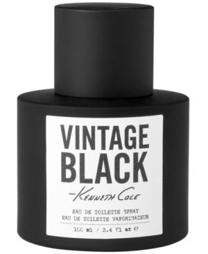 Kenneth Cole Men's Vintage Black Eau De Toilette, 3.4 Oz