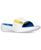 Under Armour Men's Curry 3 Slide Sandals From Finish Line