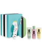 Clinique Sonic Cleansing Brush Set (skin Types 3 & 4)
