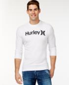Hurley One And Only Thermal Graphic-print Logo Long-sleeve T-shirt