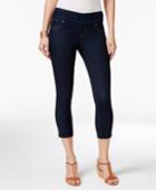 Style & Co Petite Ella Pull-on Rinse Wash Capri Jeans, Only At Macy's