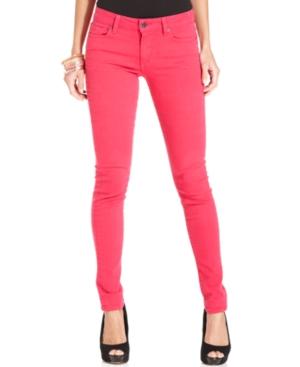 Else Jeans Skinny Jeans, Pink-wash Colored-denim