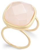 Inc International Concepts Gold-tone Pink Stone Ring, Created For Macy's