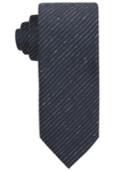 Hugo Boss Men's Stripe Skinny Silk Tie
