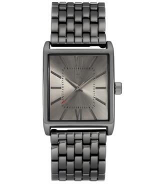 I.n.c. Men's Gunmetal Bracelet Watch 44.5mm, Created For Macy's