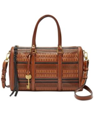Fossil Kendall Medium Perforated Satchel