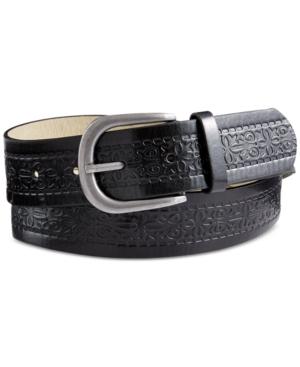 Style & Co. Embossed Jean Belt, Only At Macy's