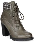 Dolce By Mojo Moxy Outfitter Lace-up Booties Women's Shoes