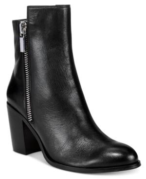 Kenneth Cole New York Women's Ingrid Block-heel Ankle Booties Women's Shoes