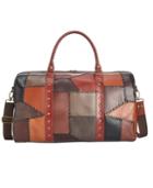 Patricia Nash Patchwork Milano Leather Weekender