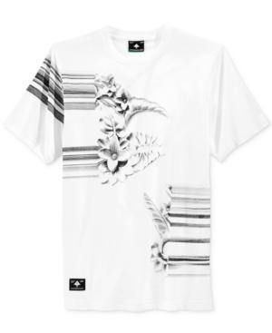 Lrg Men's Floral Optics Graphic-print T-shirt