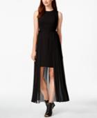 Rachel Rachel Roy Sleevless Pleated High-low Dress