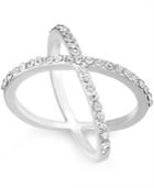 Inc International Concepts Criss Cross Rhinestone Rings, Only At Macy's