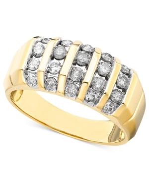 Men's Diamond Ring In 14k Gold (1 Ct. T.w.)
