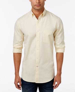 Club Room Men's Solid Long-sleeve Oxford, Classic Fit, Only At Macy's